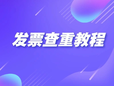 电子发票批量查重,轻松避免重复报销！